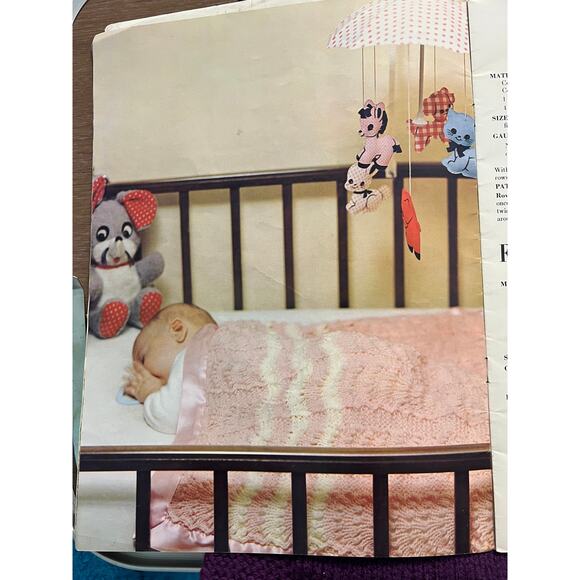 AFgan and sweater collection pattern book 1960s - Picture 7 of 14